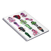 ゴシック棺の手帳の葬儀長ギフト ノートブック (右側)