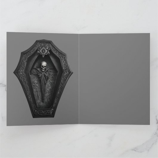 ゴシック棺 カード (内部)