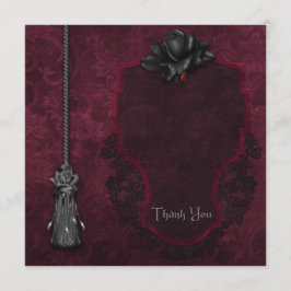 ゴシック様式ありがとう サンキューカード