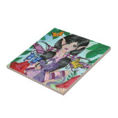 "ゴシック様式かわいこちゃん#2"の妖精の芸術のセラミックタイル タイル (側面)