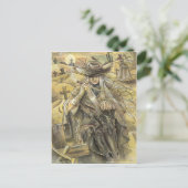 ゴシック様式のはがきに再会 ポストカード (スタンド正面)