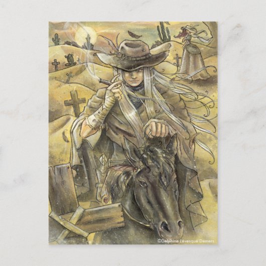 ゴシック様式のはがきに再会 ポストカード (正面)