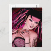 ゴシック様式のはがき ポストカード (正面/裏面)