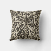 ゴシック様式のアザミ クッション (裏面)