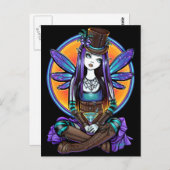 ゴシック様式のアッシンフェアリーアートハガキ「ラプソディ」 ポストカード (正面/裏面)