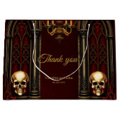 ゴシック様式のアーチスカル。 ラージペーパーバッグ (正面)