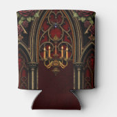 ゴシック様式のアーチスカル。 缶クーラー (裏面)