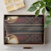 ゴシック様式のアーチスカル。 薄葉紙 (ギフト)