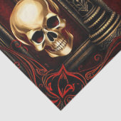 ゴシック様式のアーチスカル。 薄葉紙 (詳細)