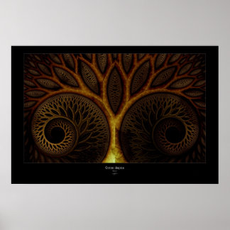 ゴシック様式のアーチ ポスター