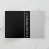 ゴシック様式のアートの共感カードのカスタマイズ カード (内部)