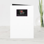 ゴシック様式のアートの共感カードのカスタマイズ カード (裏面)