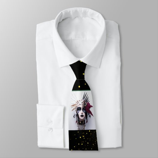 ゴシック様式のインディアンヘアドアート:強さパワー – ネクタイ (タイ)