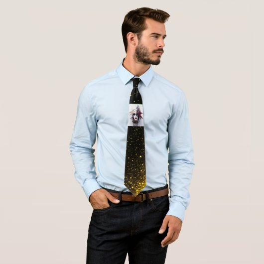 ゴシック様式のインディアンヘアドアート:強さパワー – ネクタイ (インサイチュ)