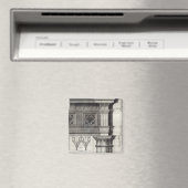 ゴシック様式のエンタブラチュア マグネット (インサイチュ (食洗機))