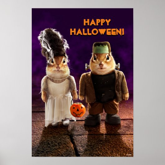 ゴシック様式のカップル ポスター (正面)