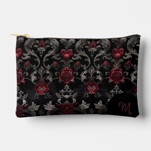 ゴシック様式のガーデン鉛筆ケース付属品パウチ アクセサリーポーチ (正面)