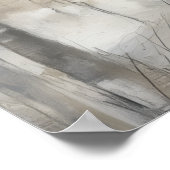 ゴシック様式のガールレイヴンレッドローズ ポスター (角)