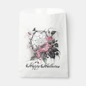 ゴシック様式のクモの巣 |ハロウィーン フェイバーバッグ (正面)