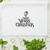 ゴシック様式のクリスマスキッチンディッシュタオル キッチンタオル (折り畳み)