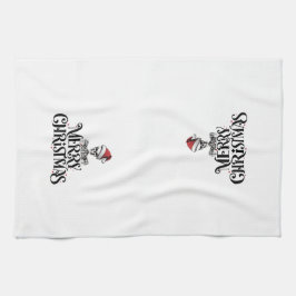 ゴシック様式のクリスマスキッチンディッシュタオル キッチンタオル