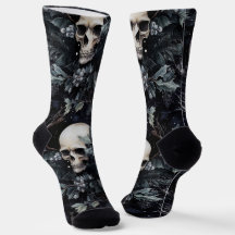 ゴシック様式のクリスマススカル