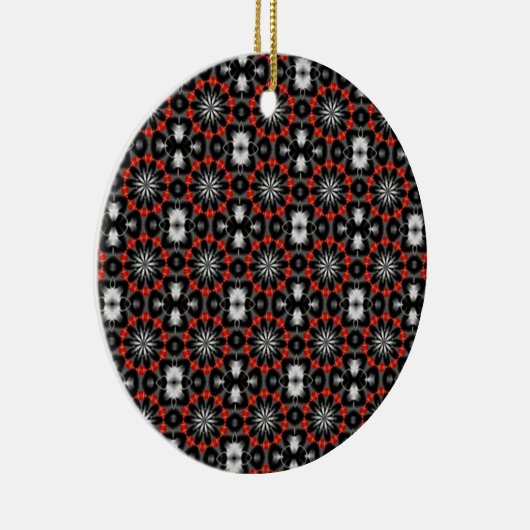 ゴシック様式のクリスマスデザイン セラミックオーナメント (右)