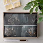 ゴシック様式のサイバパンク顔マスク 薄葉紙 (ギフト)