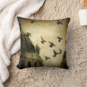 ゴシック様式のシーン クッション (ブランケット)