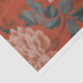 ゴシック様式のスケルトンフローラクラウンレイヴンハロウィーン 薄葉紙 (詳細)