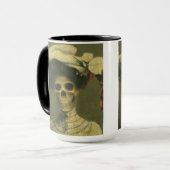 ゴシック様式のスケルトンレディーマグ マグカップ (正面左)