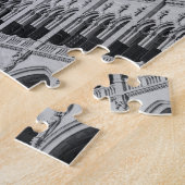 ゴシック様式のスタイルカテドラルブダペストハンガリーランドマーク ジグソーパズル (側面)