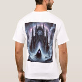 ゴシック様式のスタイル服。 Tシャツ (裏面)