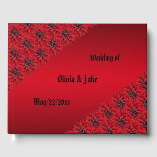 ゴシック様式のスタイル結婚の ゲストブック