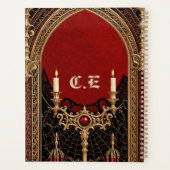 ゴシック様式のスタイル。 プランナー手帳 (裏面)