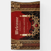 ゴシック様式のスタイル。 横断幕 (縦)