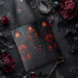 ゴシック様式のステンドグラス窓 トートバッグ