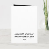 ゴシック様式のステンパンクバレンタインの日 シーズンカード (裏面)