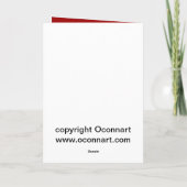 ゴシック様式のステンパンクバレンタインの日 シーズンカード (裏面)