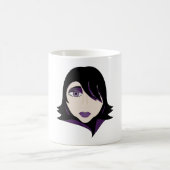 ゴシック様式のスパイ女性 コーヒーマグカップ (中央)