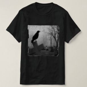 ゴシック様式のダークレイヴン Tシャツ