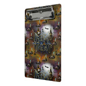 ゴシック様式のトリックオアトリートスパイダーウェブリート ミニクリップボード (アングル2)