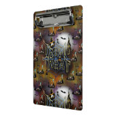 ゴシック様式のトリックオアトリートスパイダーウェブリート ミニクリップボード (アングル2)