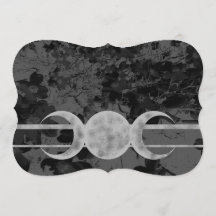 ゴシック様式のトリプル結婚ムーンフローラのハンスト