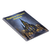 ゴシック様式のナイト大聖堂 ノートブック (右側)