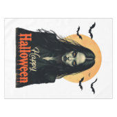 ゴシック様式のハロウィーン魔女 テーブルクロス (正面(横))