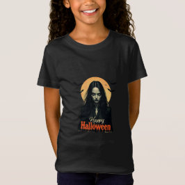 ゴシック様式のハロウィーン魔女 Tシャツ