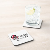 ゴシック様式のハート新しいママTシャツとギフト コースター (右側)