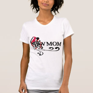 ゴシック様式のハート新しいママTシャツとギフト Tシャツ