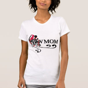 ゴシック様式のハート新しいママTシャツとギフト Tシャツ